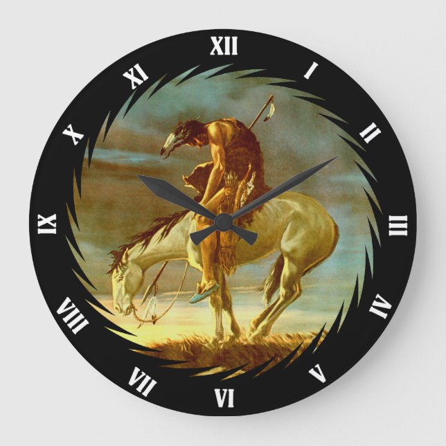 GRANDE HORLOGE RONDE FIN DU SENTIER (Recto)