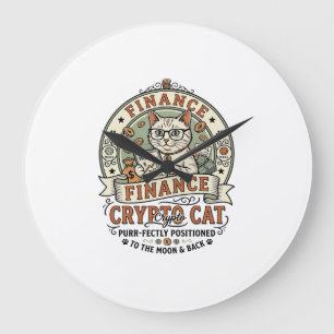 Grande Horloge Ronde Finance Crypto Chat Finance Crypto Chat Vintage Ve