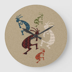 Grande Horloge Ronde Five Kokopelli