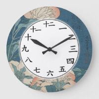 Fleur bleue - Numéro japonais ou chinois