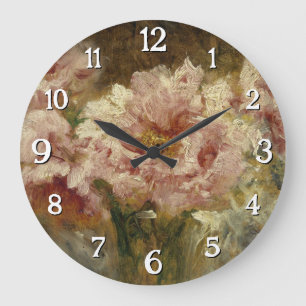 Grande Horloge Ronde Fleurs - Félix Ziem