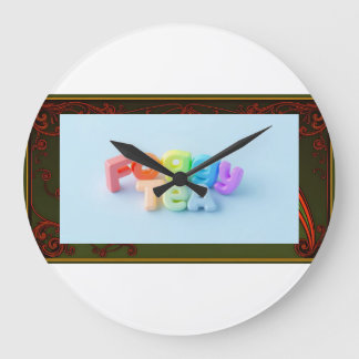 Grande Horloge Ronde Foggy clock