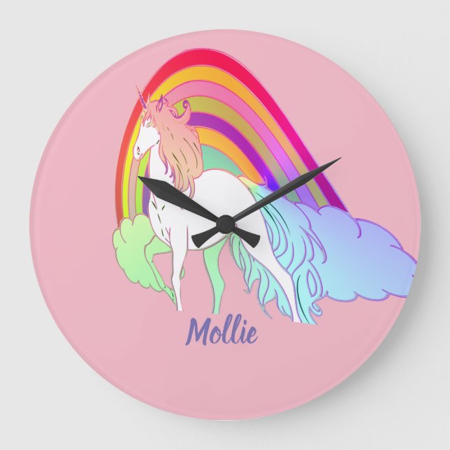 Grande Horloge Ronde Follow Your (Recto)