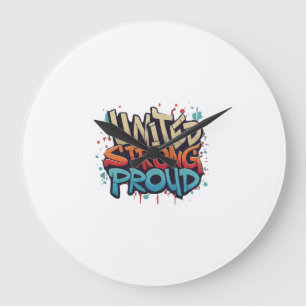 Grande Horloge Ronde Fort fier