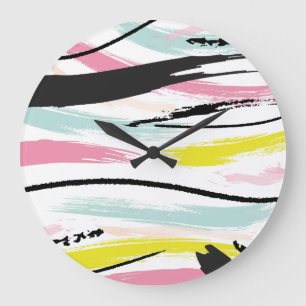 Grande Horloge Ronde Fouillis