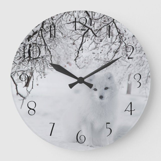 Grande Horloge Ronde Fox (Recto)