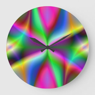 Grande Horloge Ronde Fractal Hourglass Art