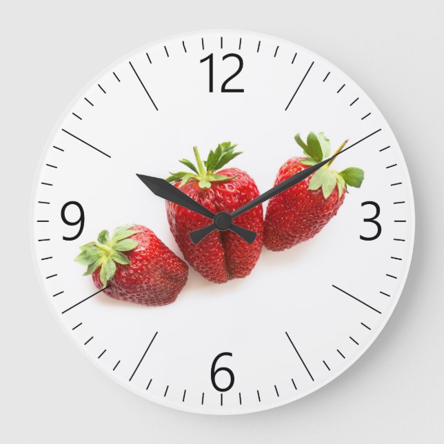 Grande Horloge Ronde Fraises (Recto)