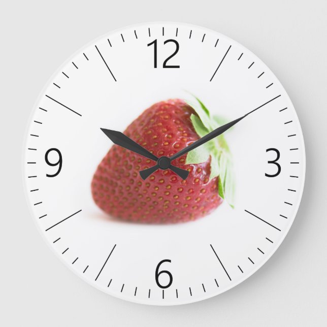 Grande Horloge Ronde Fraises (Recto)