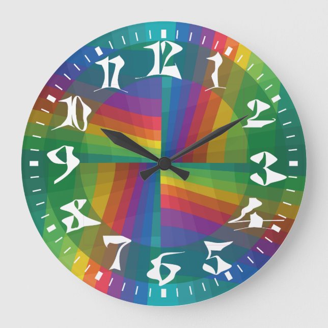 Grande Horloge Ronde FREE COLORS RANGE by Masanser Picxelat (Recto)