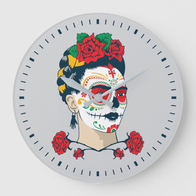 Grande Horloge Ronde Frida Kahlo | El Día de los Muertos (Recto)