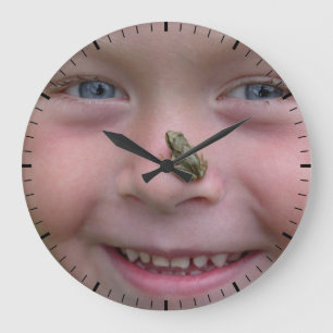 Grande Horloge Ronde Frog