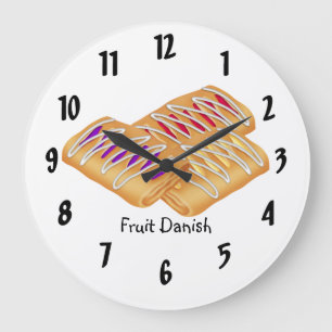 Grande Horloge Ronde Fruit danois