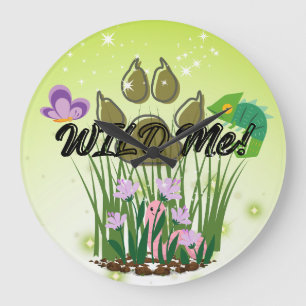 Grande Horloge Ronde Fun Wild me