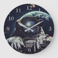 Funny Astronaut Shorthair Cat dans l'espace