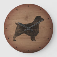 Gallois Springer Spaniel Silhouette Rustique
