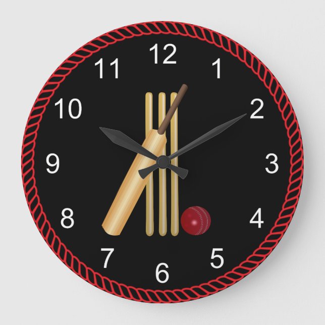 Grande Horloge Ronde Game of Cricket (Recto)