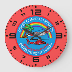 Grande Horloge Ronde Garde côtière Air Station Barbers Point Hawaii