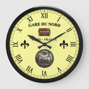 Grande Horloge Ronde Gare du Nord ~ Paris France ~ Piano droit ~ 