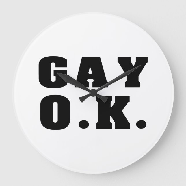 Grande Horloge Ronde Gay O.K.  (Recto)