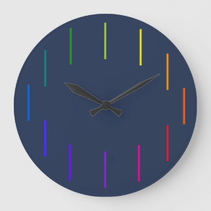 Grande Horloge Ronde Geek clock