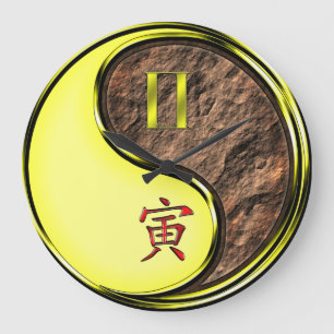 Grande Horloge Ronde Gémeaux & Tigre de Terre