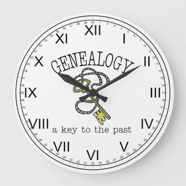 Grande Horloge Ronde Genealogy a Key to the Past (Recto)