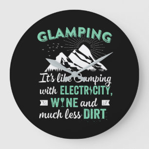 Grande Horloge Ronde Glamping Like Camping With Electricity Wine 