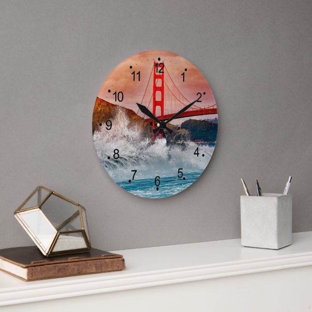 Grande Horloge Ronde Golden Gate Bridge San Francisco (Bureau)