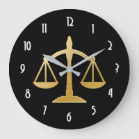 Golden Scales of Justice Law Theme