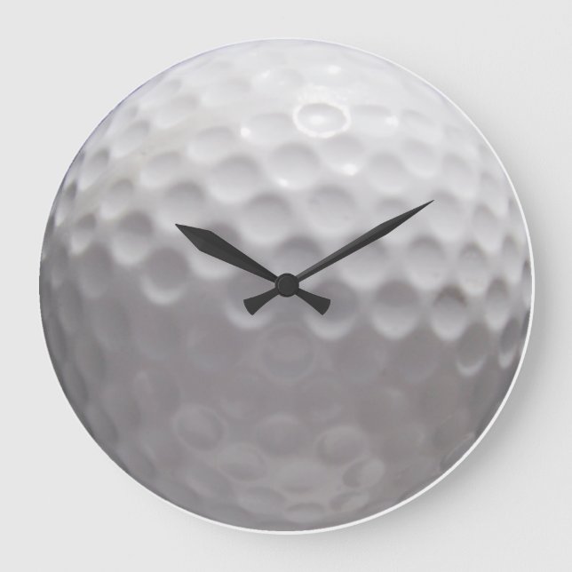 Grande Horloge Ronde Golf Ball Clock (Recto)