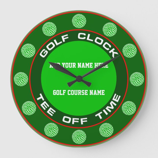Grande Horloge Ronde Golf Clock (Recto)