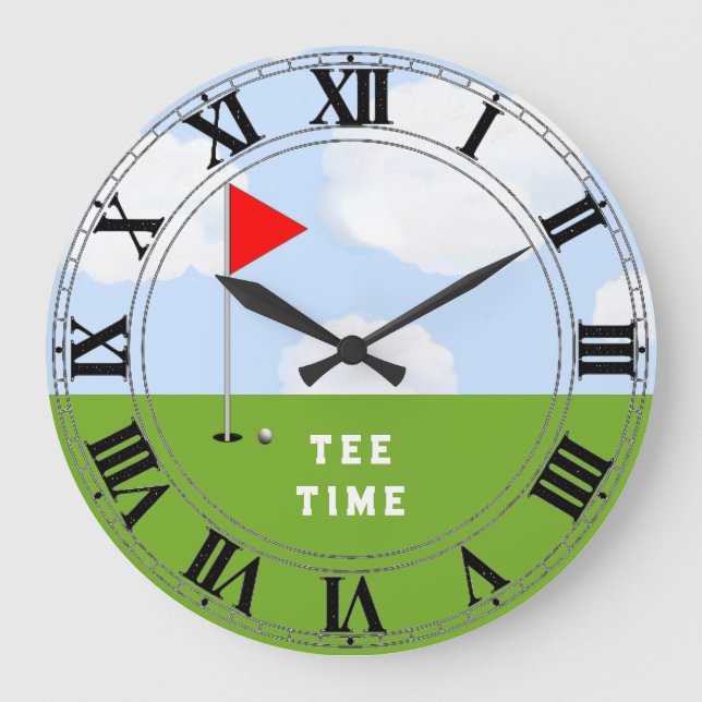 Grande Horloge Ronde Golf Tee Time (Recto)