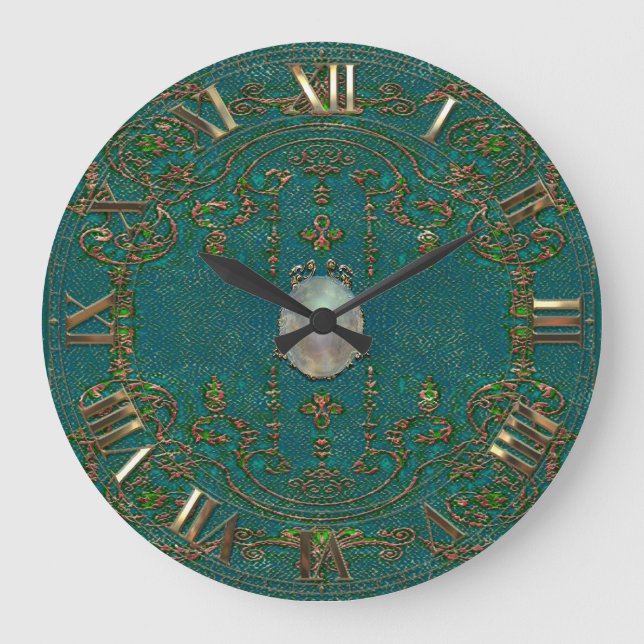 Grande Horloge Ronde Graceflowne Spring Victorian (Recto)