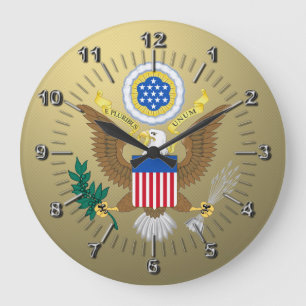 Grande Horloge Ronde Grand Sénat des États-Unis