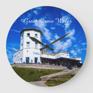 Grande Horloge Ronde Grande Galles Orme.