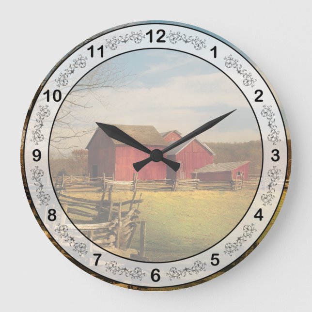 Grande Horloge Ronde Grange - J'ai acheté la ferme (Recto)