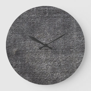 Grande Horloge Ronde Gray velours anthracite carpet vintage