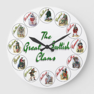 Grande Horloge Ronde Great Scottish Clock Style One