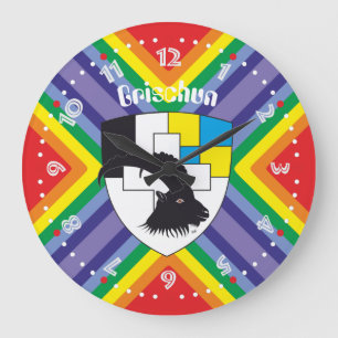 Grande Horloge Ronde Grischun Grigioni Schweiz Svizra