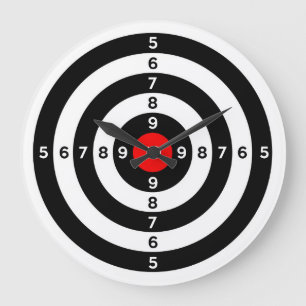 Grande Horloge Ronde gun shooting range bul