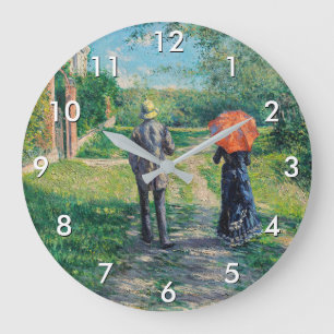 Grande Horloge Ronde Gustave Caillebotte - Le Chemin montant