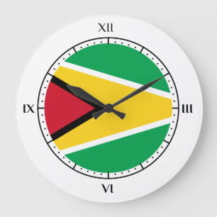 Grande Horloge Ronde Guyanese flag