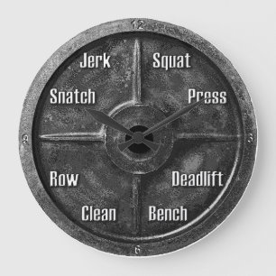 Grande Horloge Ronde Gym Clock