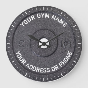 Grande Horloge Ronde Gym Owner