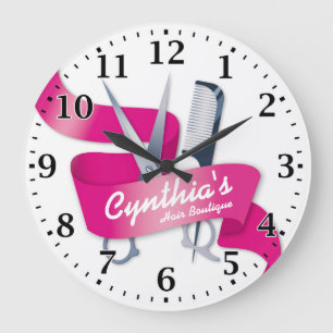 Grande Horloge Ronde Hair Salon Decorative Wall Clock