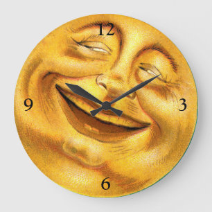 Grande Horloge Ronde Halloween