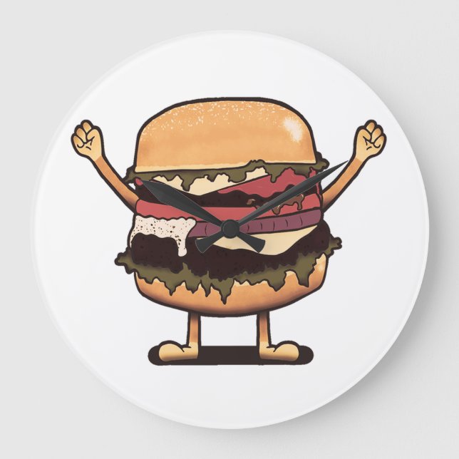 Grande Horloge Ronde Hamburger O'Clock (Recto)
