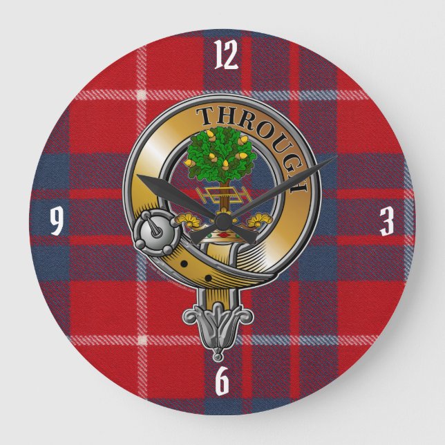 Grande Horloge Ronde Hamilton Tartan & Badge (Recto)