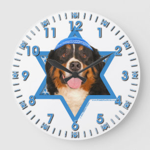 Grande Horloge Ronde Hanukkah Star of David